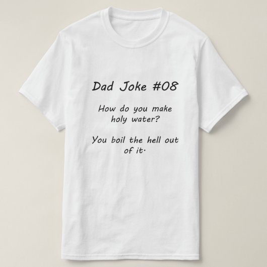Pap Joke #08 (A) T-shirt (Design voorkant)
