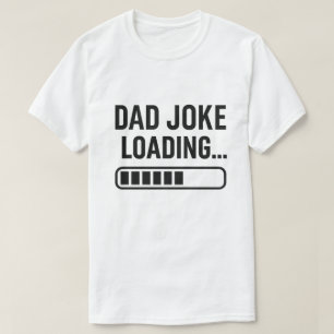 Pap Joke aan het laden... Grappig design voor papa T-shirt