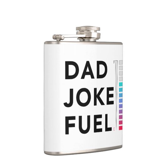 Pap Joke Fuel Fathers Day Heupfles (Rechts)