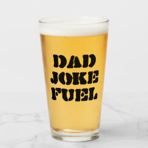 Pap Joke Fuel - Grappige Vaderdag Glas