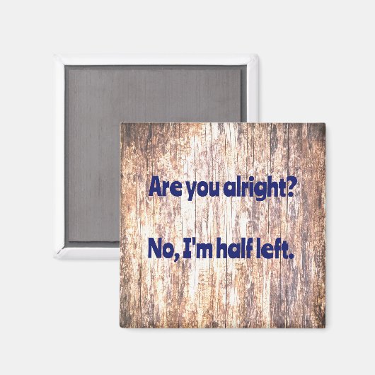 Pap Joke: Gaat het wel? Magneet (Voorkant / Achterkant)