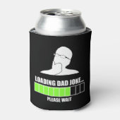 Pap Joke laden Wacht alsjeblieft Blikjeskoeler (Blikje Voorkant)