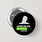 Pap Joke laden Wacht alsjeblieft Ronde Button 5,7 Cm (Voorkant /achterkant)