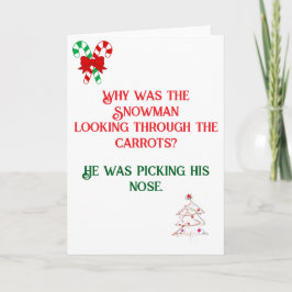 Pap Joke ontwierp kerst Kaart