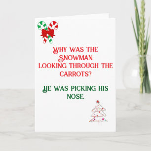 Pap Joke ontwierp kerst Kaart
