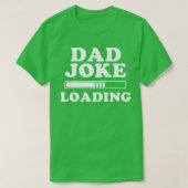 Pap Joke Shirt Joke Loading Bar Gift 1 (Design voorkant)