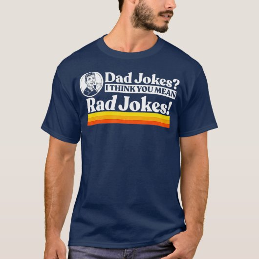 Pap Jokes meer als Rad Jokes Funny Fathers Day T-shirt (Voorkant)