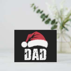 Pap kerstkerstfamilie komt overeen met Pajamas Pap Briefkaart