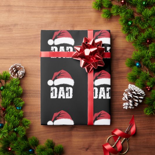 Pap kerstkerstfamilie komt overeen met Pajamas Pap Cadeaupapier (Feestdagen Geschenken)