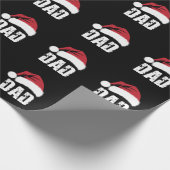 Pap kerstkerstfamilie komt overeen met Pajamas Pap Cadeaupapier (Hoek)