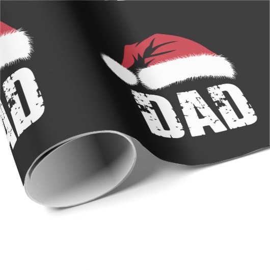 Pap kerstkerstfamilie komt overeen met Pajamas Pap Cadeaupapier (Rol Hoek)