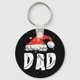 Pap kerstkerstfamilie komt overeen met Pajamas Pap Sleutelhanger