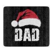 Pap kerstkerstfamilie komt overeen met Pajamas Pap Snijplank (Voorkant)