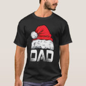 Pap kerstkerstfamilie komt overeen met Pajamas Pap T-shirt (Voorkant)