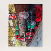 Pap Kerstmis. Legpuzzel (Verticaal)