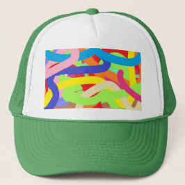 Pap, kids & kinderen abstract truckerhoed trucker pet