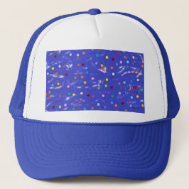 Pap, kids & kinderen abstract truckerhoed trucker pet