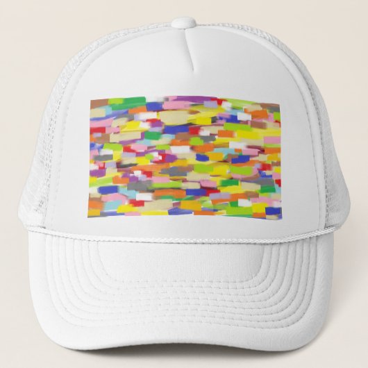 Pap, kids & kinderen abstract truckerhoed trucker pet (Voorkant)