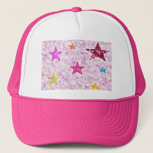 Pap, kids & kinderen abstract truckerhoed trucker pet (Voorkant)