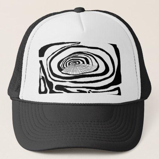 Pap, kids & kinderen abstracte truckerhoed    trucker pet (Voorkant)