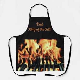 Pap King van de grill Custom Apron Schort