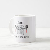 Pap King van de Grill Koffiemok (Voorkant links)