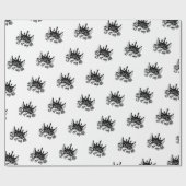 Pap King van mijn leven Vaderdag Wrapping Paper Cadeaupapier (Vlak)