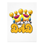 Pap Kings crown Foto Afdruk (Voorkant)