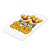 Pap Kings crown Magneet (Linkerzijde)