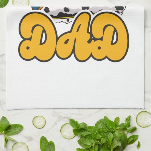 Pap Kings crown Theedoek (Gevouwen)