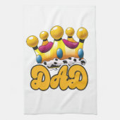 Pap Kings crown Theedoek (Verticaal)