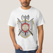Pap Knight Battle Crest T-shirt (Voorkant)
