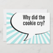 pap koekjesgrap kaart (Voorkant)