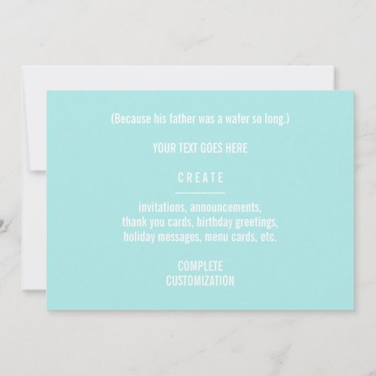 pap koekjesgrap kaart (Achterkant)