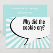 pap koekjesgrap kaart (Voorkant / Achterkant)