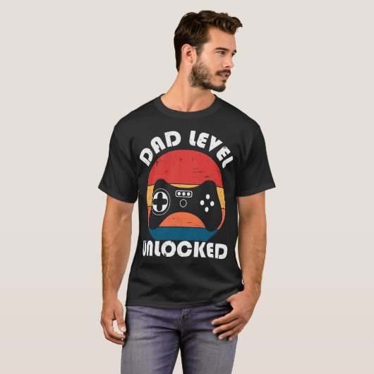 Pap Level Unlocked Joystick  T-Shirt (Voorkant volledig)