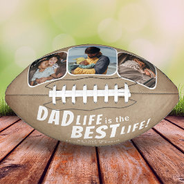 Pap Life is de Best Life Rustic Family 3 Foto's American Football