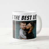 Pap Life is het beste leven 2 Foto's vader Grote Koffiekop (Voorkant rechts)