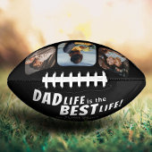 Pap Life is het beste leven 3 Foto's Vaderdag American Football