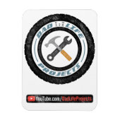 Pap life projecteert soft magnet magneet (Verticaal)