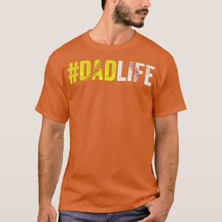 Pap Life Softball Papa Baseball Sports Lover Fath T-shirt