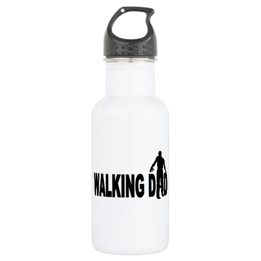 Pap lopen (zombie) waterfles (Voorkant)