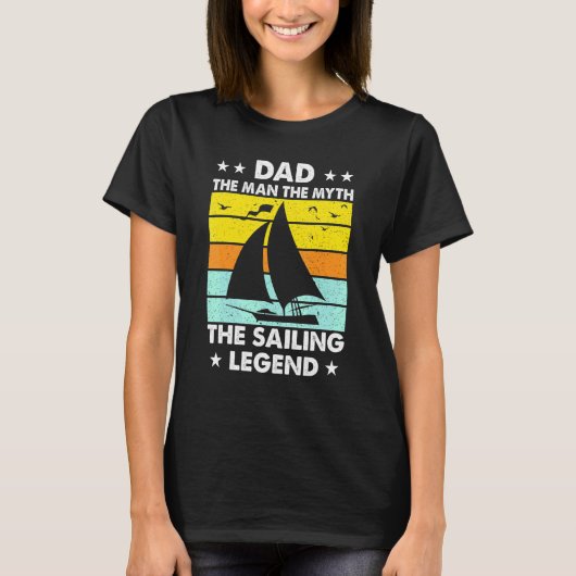 Pap Man de Myth de Legend Father Son Kind T-shirt (Voorkant)