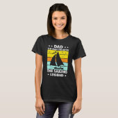 Pap Man de Myth de Legend Father Son Kind T-shirt (Voorkant volledig)