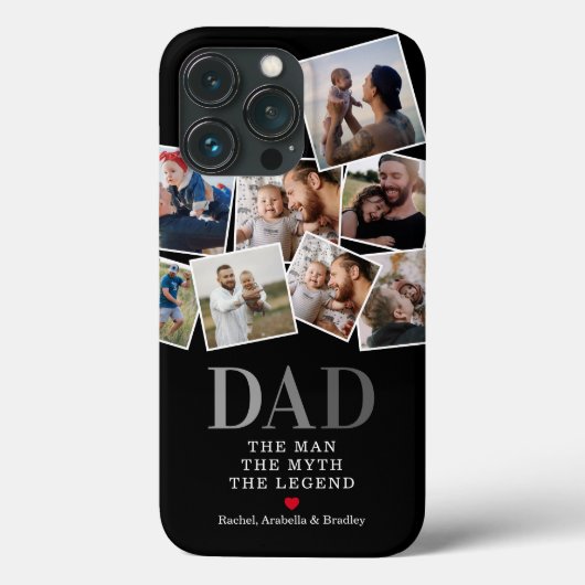 Pap Man Myth Legend Foto Collage Case-Mate iPhone Case (Achterkant)