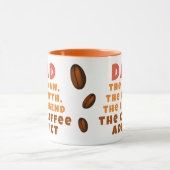 Pap Man Myth Legend Koffieverslaafde Grappige Vade Mok (Midden)