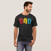 Pap Master Builder Building Bricks Bloks Family S T-shirt (Voorkant volledig)