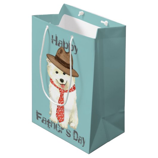 Pap Medium Cadeauzakje (Voorkant Gekanteld)