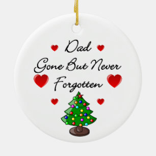 Pap Memorial Ceramic kerstboomversiering Keramisch Ornament