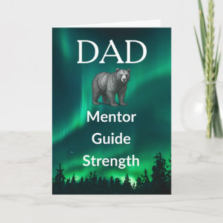 Pap Mentor Gidskaart - Beer & Aurora Borealis Kaart
